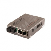 Медиаконвертер OMC-100-21S5a оптический Fast Ethernet. 2 медных порта, 1 оптический порт (OMC-100-21S5a)