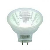 Лампа светодиодная, 220V. Прозрачная. Белый свет (4000K). Картон. ТМ Uniel.LED-MR11-3W/NW/GU4/220V GLZ21TR (UL-00001703)