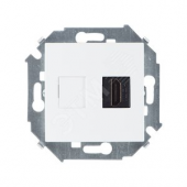 Simon15 Розетка для подключения HDMI-разъёма аудио/видео, v1.4, тип А, белый