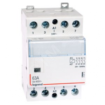 Контактор 24V 4НО 63А CX3 (412512)