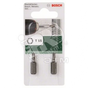 Бита 25мм TORX T15 XH (2.609.255.933)