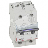 Выключатель автоматический DX3 50кА 25А 2П C (410150)