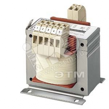 SITAS Трансформатор разделительный 1ф 0.1кВА VDE/UL/CSA 400/230В IP00 винтовые зажимы/монтаж на рейку 35мм