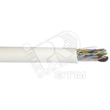 Витая пара U/UTPкат.5E 25х2х24AWG solid LDPE 305мчерный ITK
