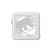 Рамка 1 пост универсальная белая (CDP581WW)