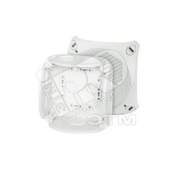 Коробка распределительная пустая DK 0400 G 104х104х70 PP IP66 серая с мембранами (DK 0400 G)
