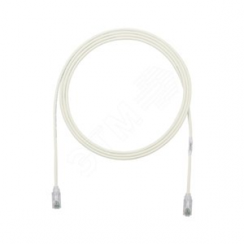 Патч-корд UTP28X1M RJ-45 Pan-Plug на обоих концах UTP Cat.6A LSZH1 м белый (UTP28X1M)