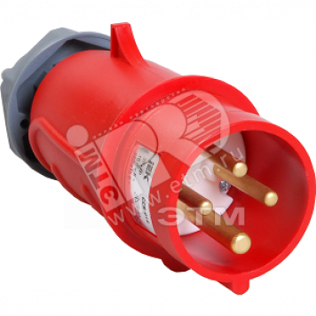Вилка переносная ССИ-014 MAGNUM 16А 3Р+РЕ 380В IP44 (PSN02-016-4)