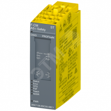 SIMATIC ET 200SP Безопасный коммуникационный модуль F-CM AS-интерфейс Safety ST для AS-интерфейса