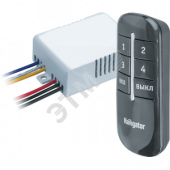 Выключатель Navigator 61 760 NRC-SW01-1V1-4 с пультом, 4 канала, 4х1000Вт (21184)