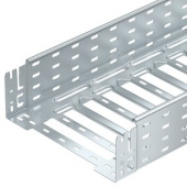 Кабельный листовой лоток перфорированный 110x400x3050 горячий цинк (SKSM 140 FT)