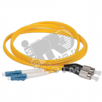 Патч-корд оптический 9/125 (OS2) FC/UPC-LC/UPC (Duplex) 50м