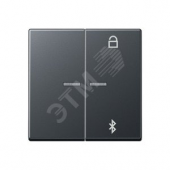 Таймер универсальный Bluetooth для LB вставки жалюзи / освещение . Серия A500 Материал- термопласт Цвет- матовый антрацит
